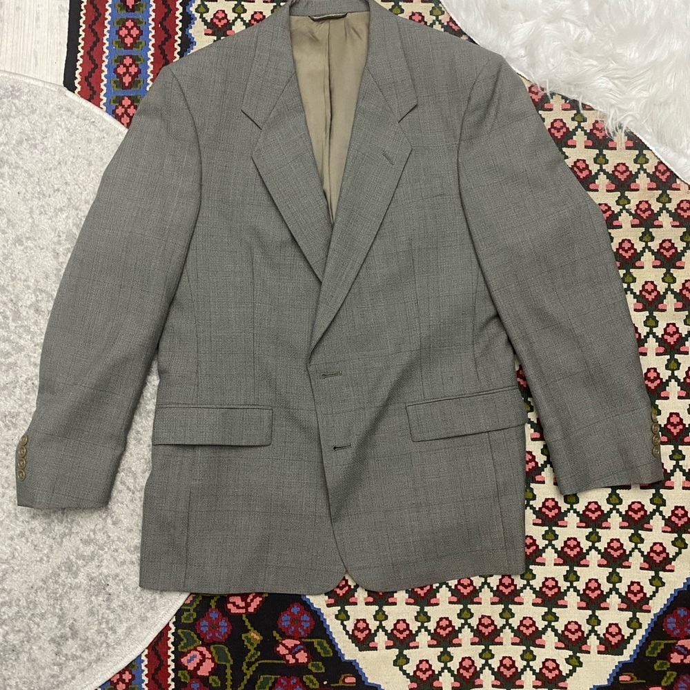 Dior Belk Gray Sport Coat Classic Wool Blend